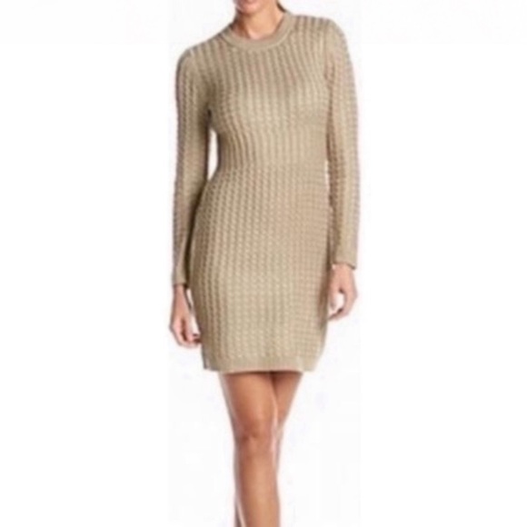 Calvin Klein | Cable Knit Sweater Dress medium - Picture 6 of 7
